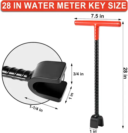 28in Professional Water Meter Key… — Photo 2