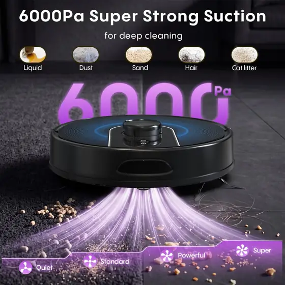 Bagotte Robot Vacuum & Mop,… — Photo 2