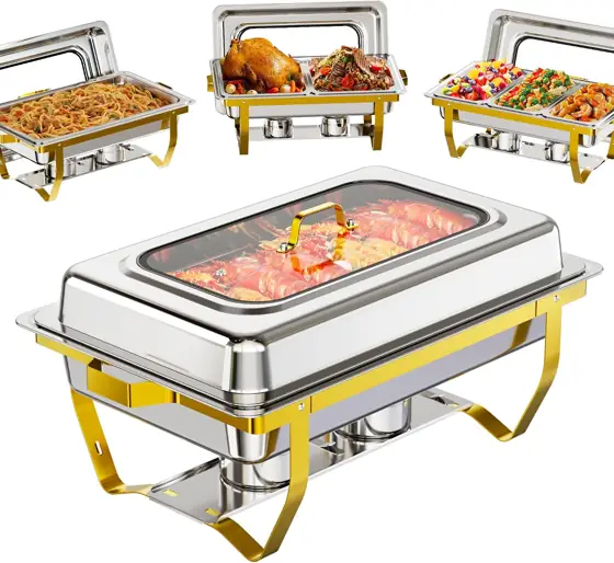9.5QT Chafing Dishes for Buffet… — Photo 1