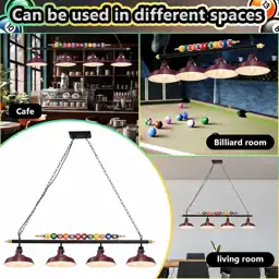 Rossesay Adjustable Pool Table Lights,… — Photo 2