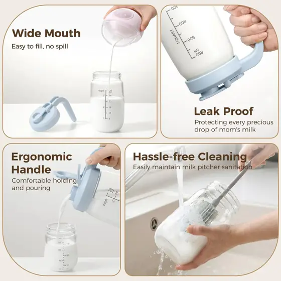 2-Pack Breast Milk Pitcher 32… — Photo 2