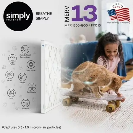 Simply Filters 20x20x1 MERV 13,… — Photo 2
