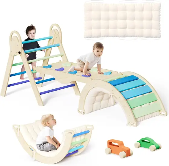 ElegantCrafts Pikler Triangle Set with… — Photo 1