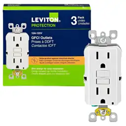Leviton Slim GFCI Outlet, Non… — Photo 1