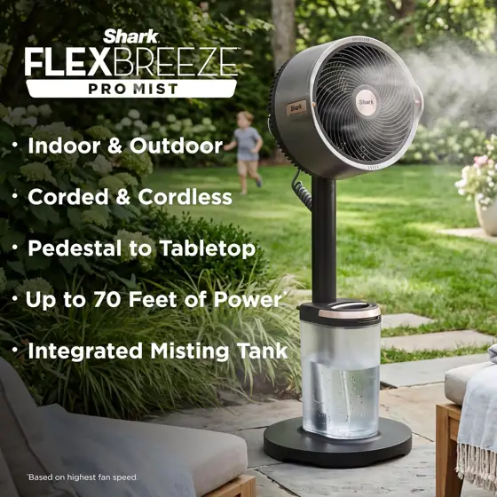 Shark FlexBreeze Pro Mist 2-in-1… — Photo 2