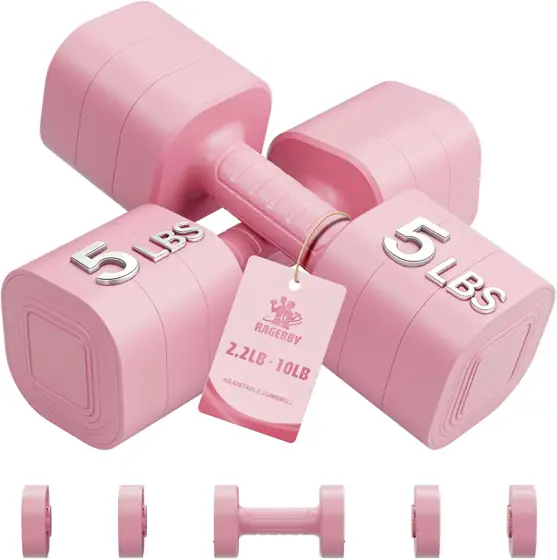 Ragebby Adjustable Dumbbell Set of… — Photo 1