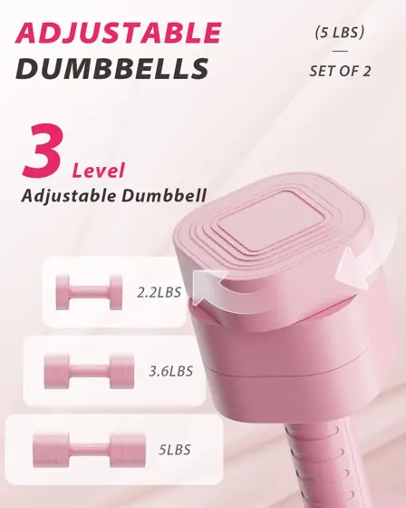 Ragebby Adjustable Dumbbell Set of… — Photo 2