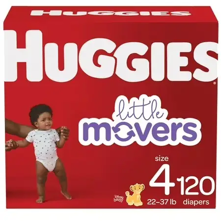 Huggies Little Movers Baby Diapers,… — Photo 1