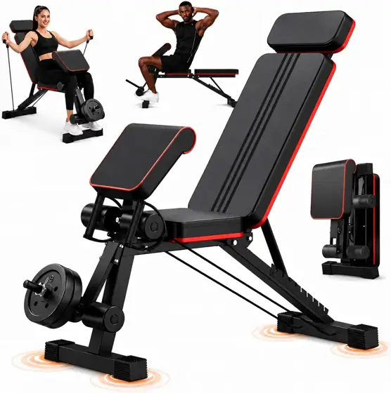 880LBS Adjustable Weight Bench — Photo 1