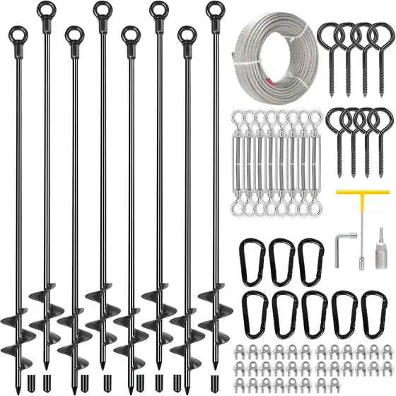 8 Pcs 30" Ground Anchors… — Photo 1