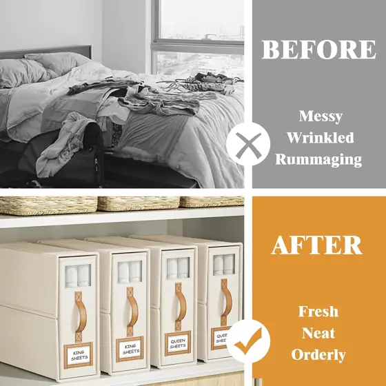 4 Pack Foldable Bed Sheets… — Photo 2