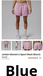 Jordan women mesh shorts — Photo 1