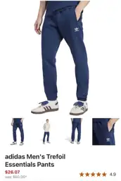 Adidas men's joggers — Photo 1