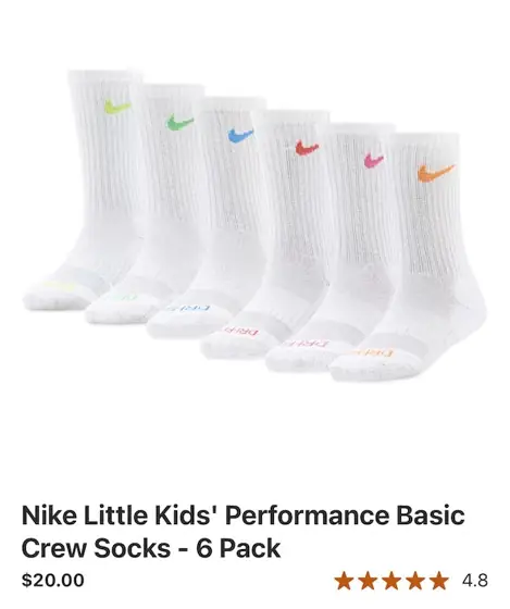 Nike crew socks — Photo 1