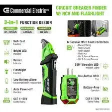 Digital Breaker Finder with GFCI… — Photo 1