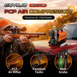 GOYOJO AC-2 PCP Air Compressor,… — Photo 2