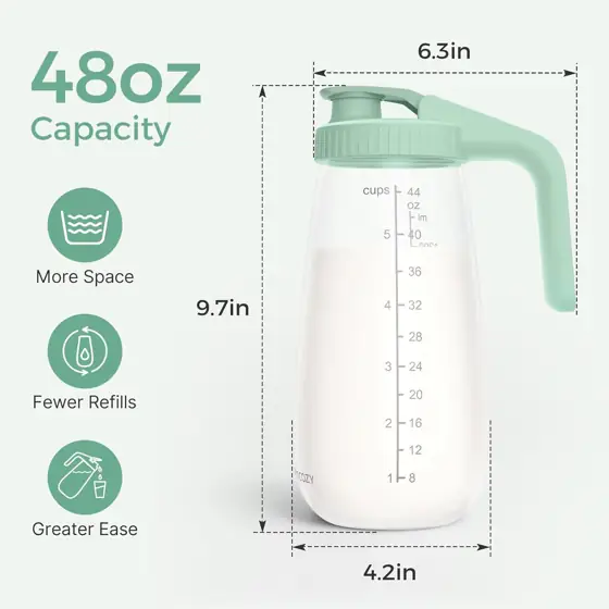 Momcozy Breast Milk Pitcher, Glass… — Photo 2
