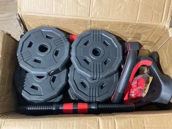 Adjustable Dumbbell set,20/30/45/70/90lbs Free Weight… — Photo 3