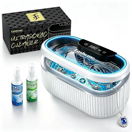 45kHz Ultrasonic Jewelry Cleaner for… — Photo 1