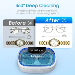 45kHz Ultrasonic Jewelry Cleaner for… — Photo 2