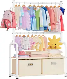 Kids Clothing Rack 2 Tier… — Photo 1