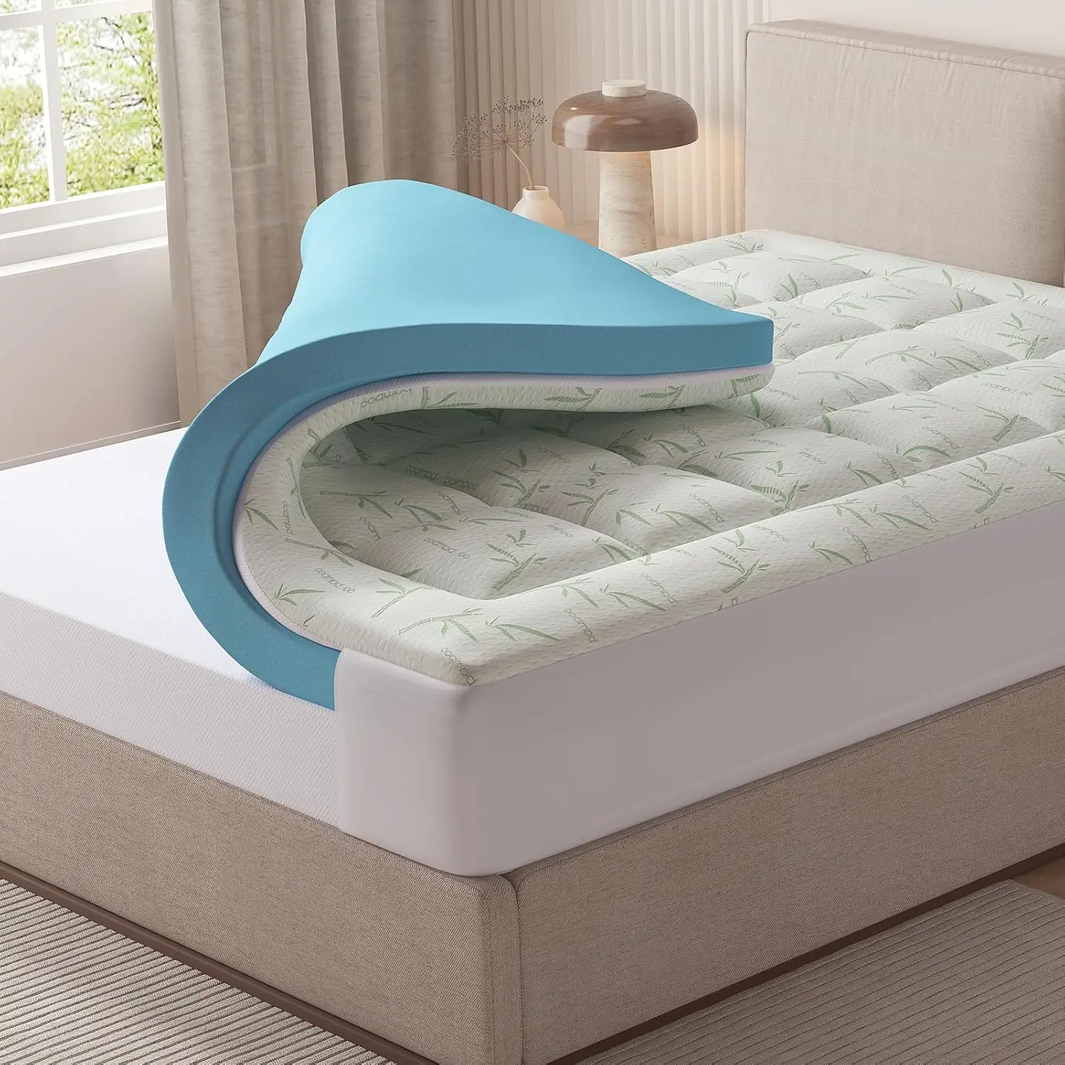 Mattress Topper Dual Gel Memory… — Photo 1