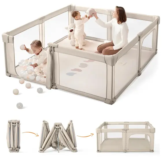 Sweeby Baby Playpen, 59x59 Inch… — Photo 1