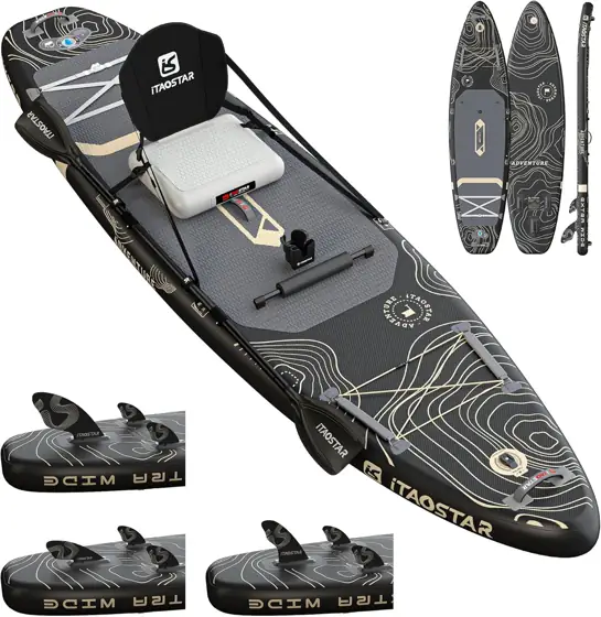 iTAOSTAR Adventure 12' 35"/39" Paddle… — Photo 1