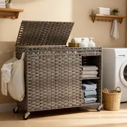 HLH Laundry Hamper 160L Rattan… — Photo 1