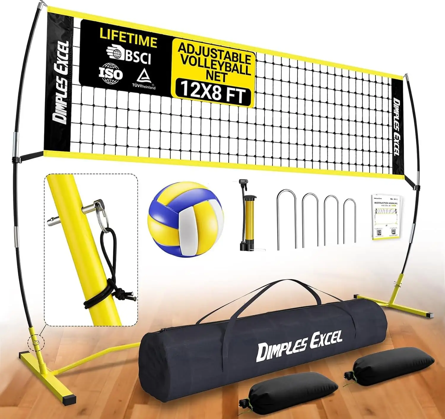 Dimples Excel 12x8 FT Portable… — Photo 1