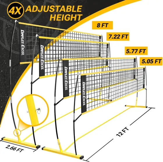 Dimples Excel 12x8 FT Portable… — Photo 2