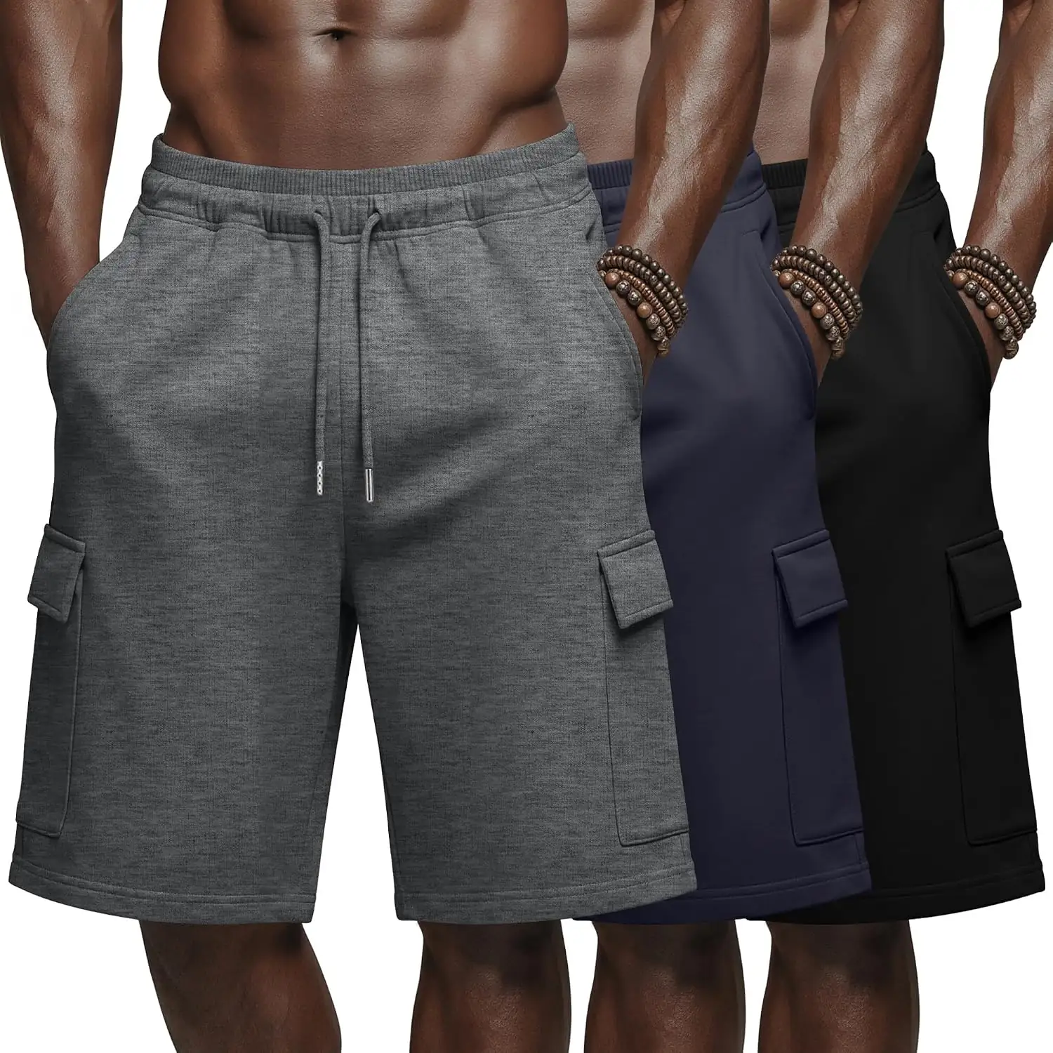 3 Pack Men's Cargo Sweat… — Photo 1