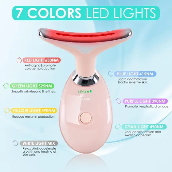 Facial Massager Red Light Therapy… — Photo 2