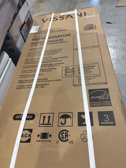 Vissani 10.1 cu. ft. Top… — Photo 3