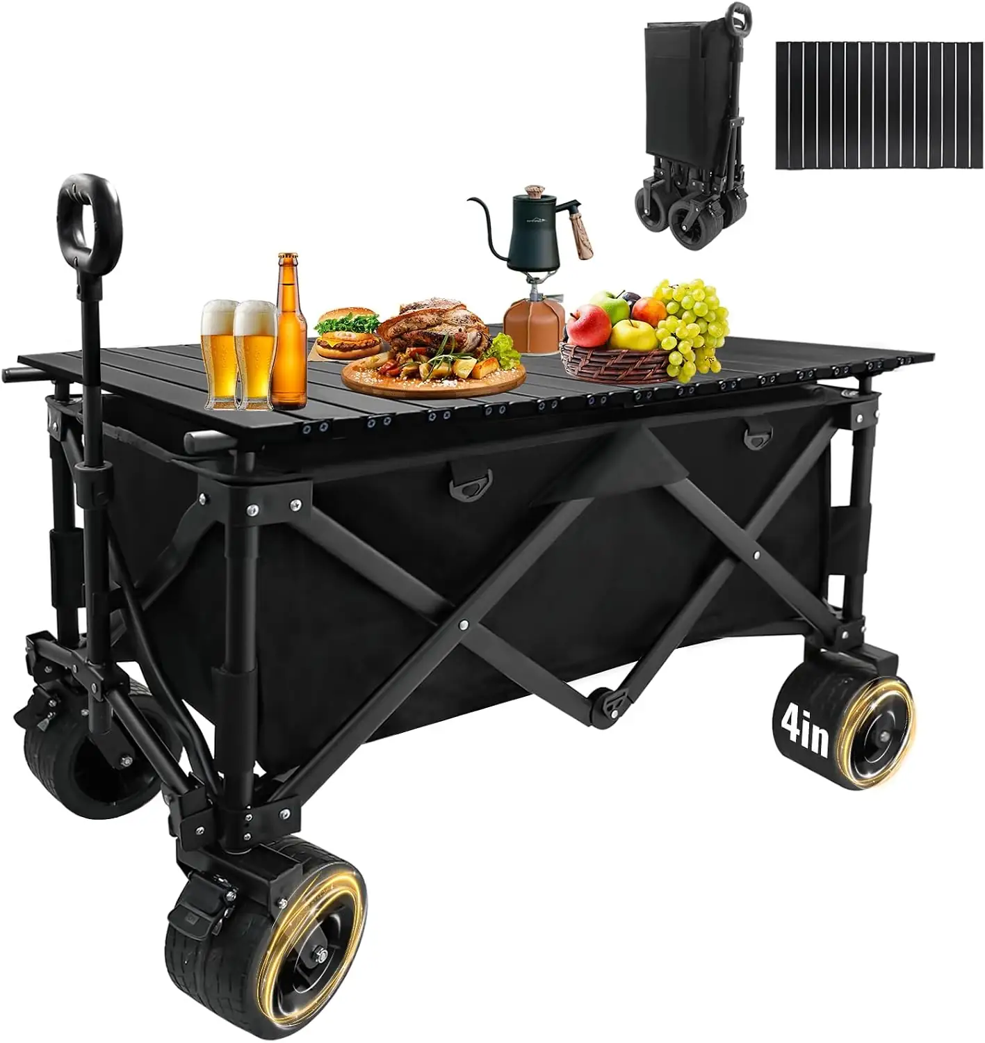 Collapsible Wagon Cart with Big… — Photo 1