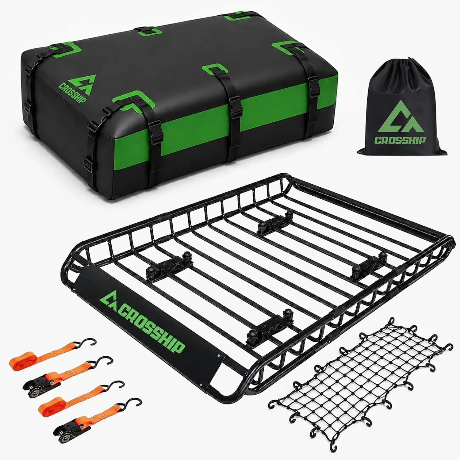 49"x36" Roof Rack Basket with… — Photo 1