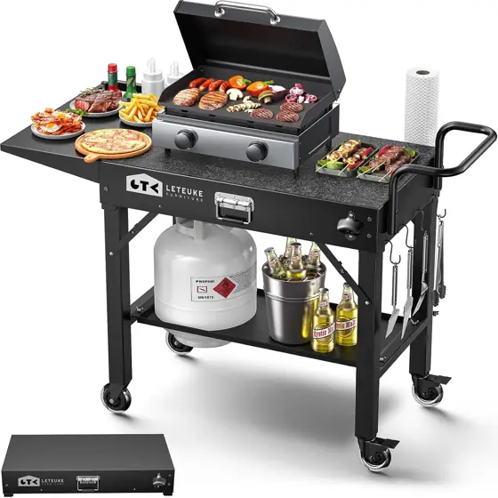 Leteuke Grill Cart for Blackstone… — Photo 1