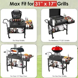 Leteuke Grill Cart for Blackstone… — Photo 2