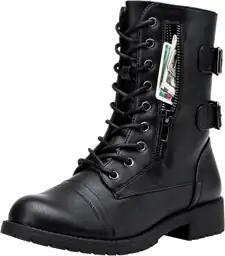 Vepose Women's Lace Up Mid… — Photo 1