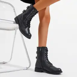 Vepose Women's Lace Up Mid… — Photo 2