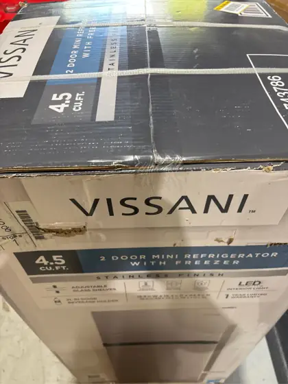 Vissani 4.5 cu. ft. 2-Door… — Photo 4