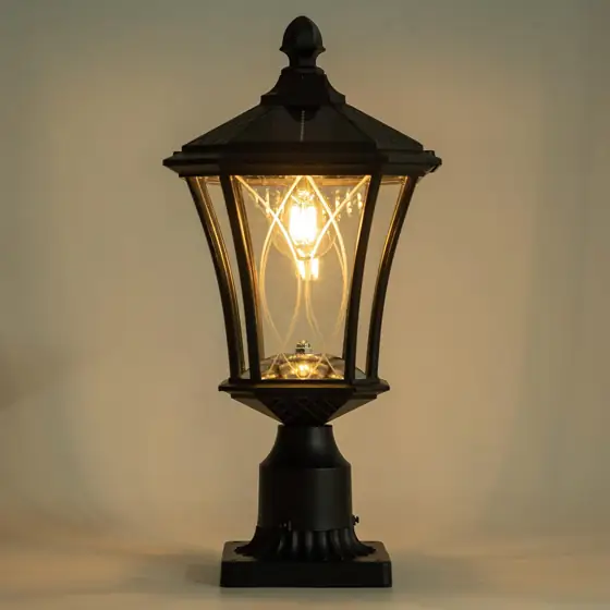 LUTEC Outdoor Solar Lamp Post… — Photo 1