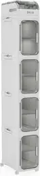 BINSIO 5-Tier Tall Narrow Rolling… — Photo 1