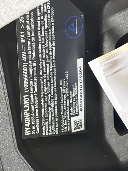 40V HP Brushless 21 in.… — Photo 10