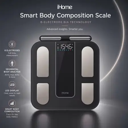iHome 8-Electrode Smart Body Composition… — Photo 2