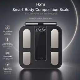 iHome 8-Electrode Smart Body Composition… — Photo 2