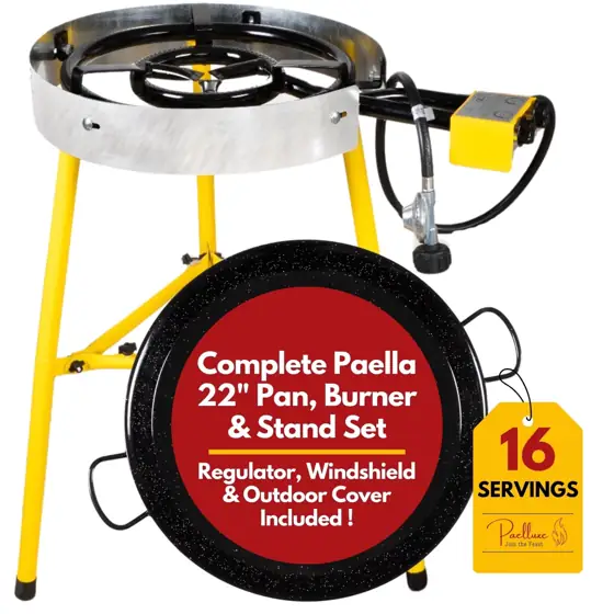 Paella Burner and Stand Set,… — Photo 1