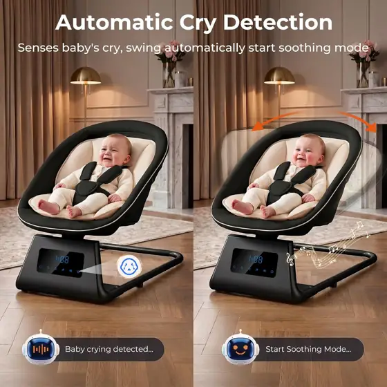 Pamo Babe Portable Baby Swing… — Photo 2