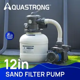 AQUASTRONG Sand Filter Pump for… — Photo 2