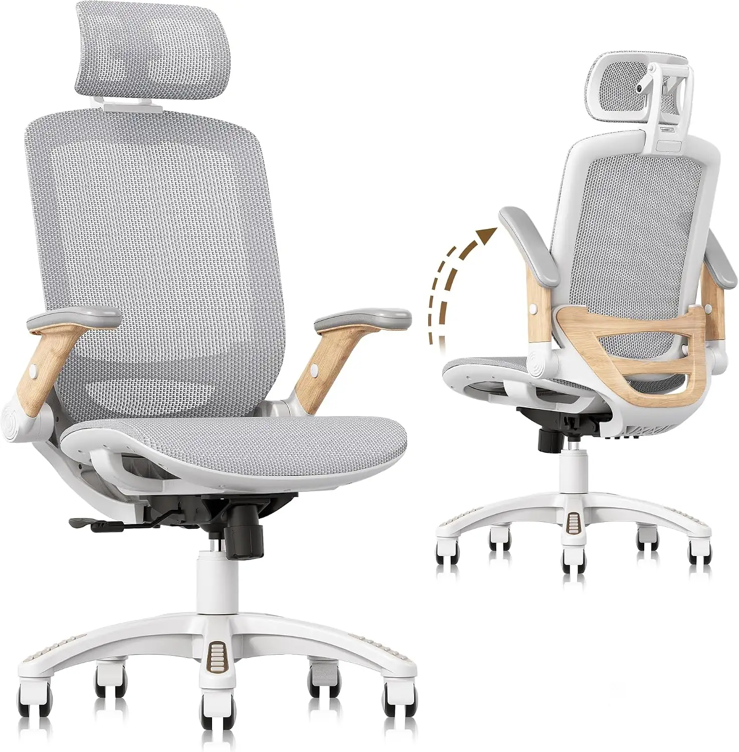 GABRYLLY Ergonomic Office Chair with… — Photo 1